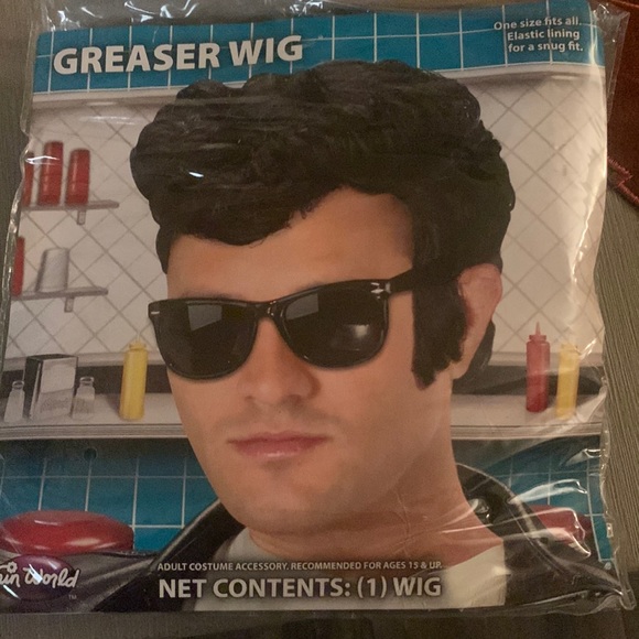 Greaser wig T-Birds - Picture 1 of 4